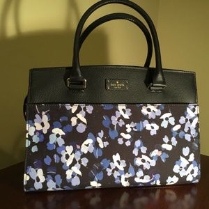 NEW Kate Spade Caley Grove Street Fabric Satchel